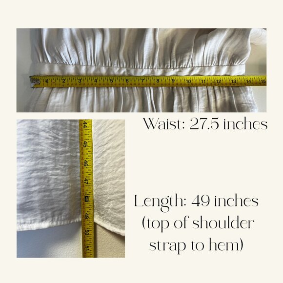 β¨ Urban Outfitters x Kimchi Blue Flowy Silvery-White Satin Midi Dress β Size 4 - Picture 12 of 12